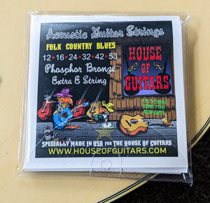 House of Guitars® Acoustic Guitar Strings