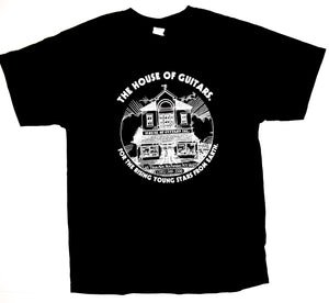 House of Guitars T-Shirt - Classic Black